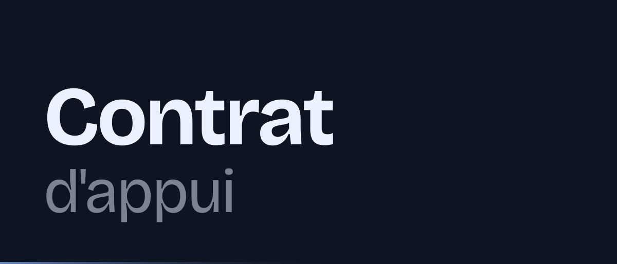 Jaquette de la page « Contrat d'appui au projet d'entreprise : Cape, 3 ans, protection sociale » : Contrat d'appui