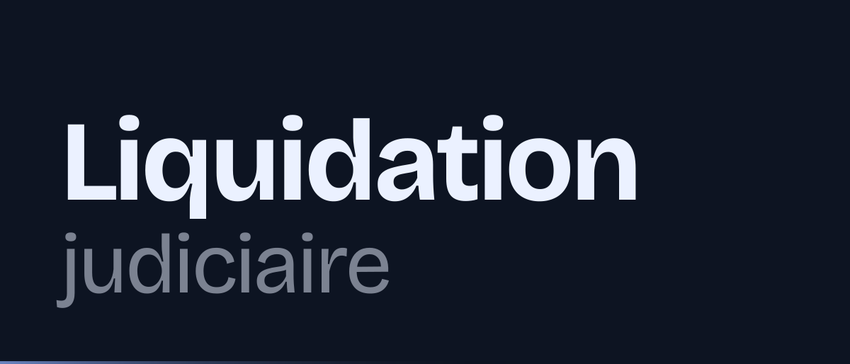 Jaquette de la page « Liquidation judiciaire d'une société : 45 jours, effets, version simplifiée » : Liquidation judiciaire