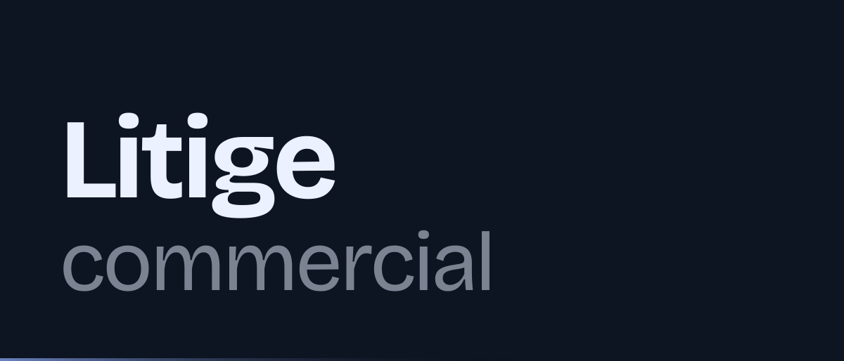Jaquette de la page « Litige commercial : médiation, conciliation, arbitrage — ce qui est obligatoire » : Litige commercial