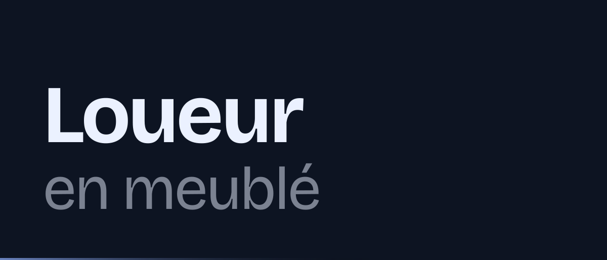Jaquette de la page « Loueur en meublé professionnel : fiscalité » : Loueur en meublé