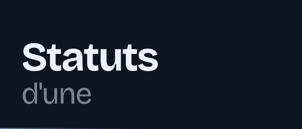 Jaquette de la page « Statuts d'une société : mentions obligatoires, rédaction et enregistrement » : Statuts d'une