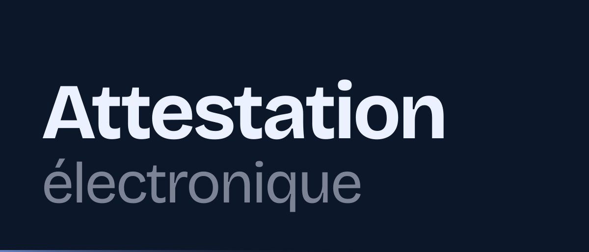 Jaquette de la page « Attestation électronique d'attributs : prouver un droit sans le document » : Attestation électronique