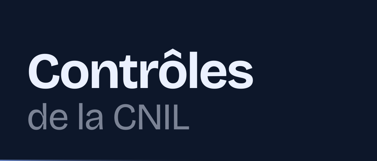 Jaquette de la page « Contrôles de la CNIL : chiffres 2025 et priorités 2026 » : Contrôles de la CNIL